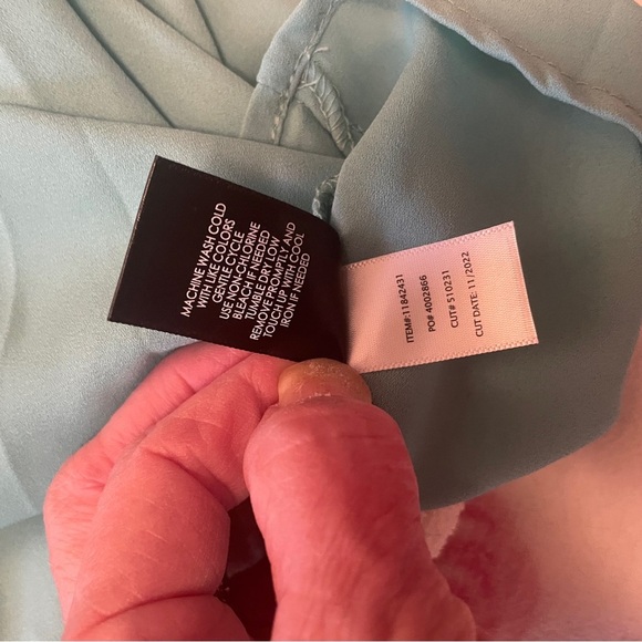 Torrid - Peplum Georgette Button-Front Tie-Front Blouse-Size 5X NWT - Picture 5 of 12